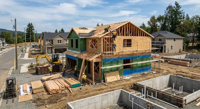 Custom House Building in Sonoma County, CA